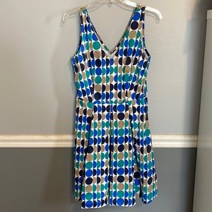 Banana Republic geometric summer dress